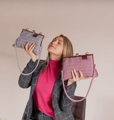 crochet bag croatia mayra silver